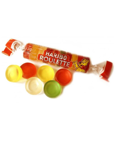 Roulette haribo en tubo