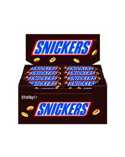 Snickers par 32 barres de 50g