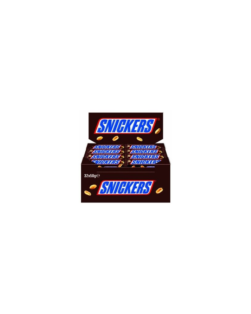 Snickers par 32 barres de 50g
