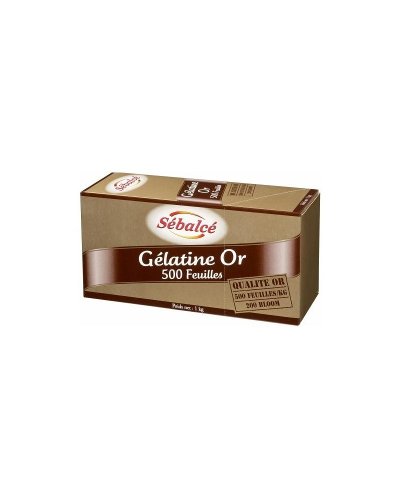 Feuilles de gélatine qualite or 1kg