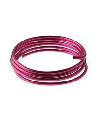 Fil métal fuchsia 5 mètres D. 2mm