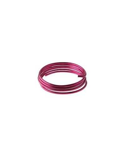 Fil métal fuchsia 5 mètres D. 2mm