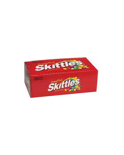 SKITTLES par 36 sachets de 55gr