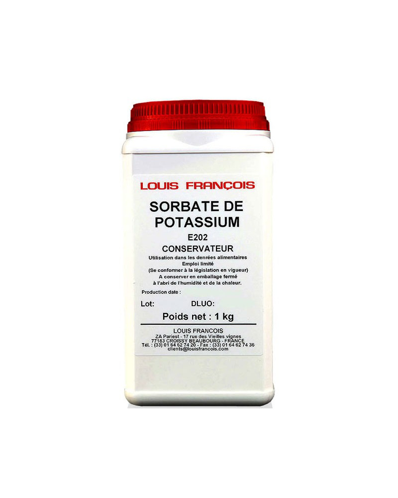 Sorbate de Potassium Louis François par 1kg