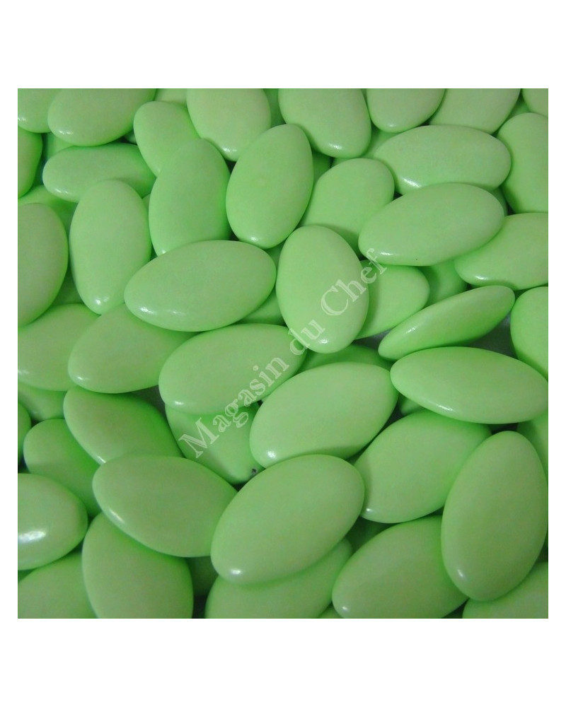 Dragées au chocolat seduction pecou vert anis