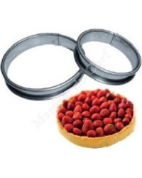 Cercle a tarte inox