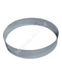 Cercle a mousse inox Hauteur 4,5 cm