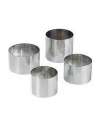 Lot de 6 nonnettes rondes (hauteur 5 cm)