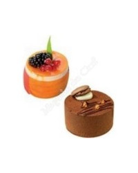 Lot de 6 nonnettes rondes (hauteur 5 cm)