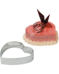 Coeur à mousse (hauteur 4,5 cm)
