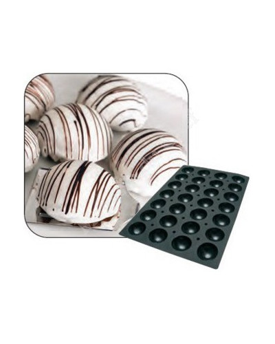 Moule silicone 28 demi-spheres moulflex pro