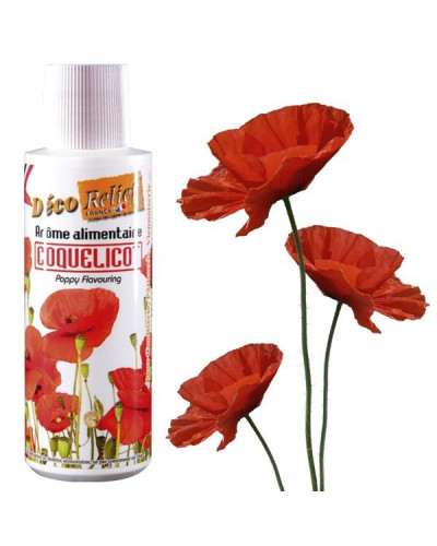 Arôme concentré coquelicot déco relief 125ml