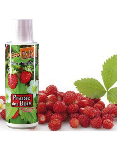 Arôme concentré fraise des bois Déco relief 125ml