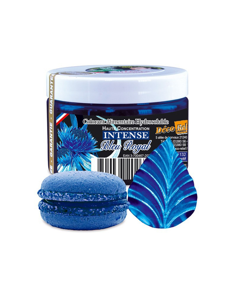 Colorant intense bleu royal (50gr) Déco Relief