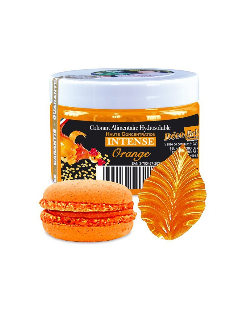 Colorant intense orange (50gr) Déco Relief