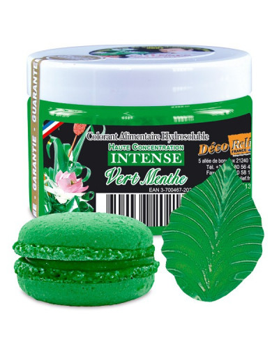Colorant intense vert menthe Déco Relief (pot de 50gr)