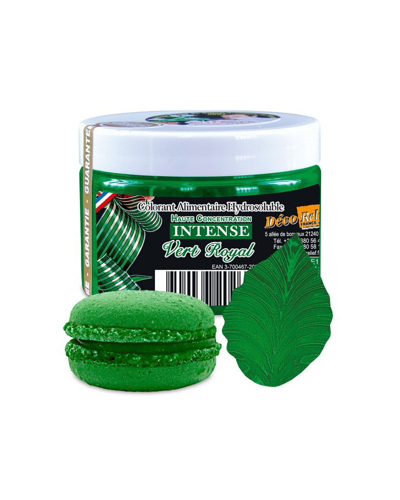 Colorant intense vert royal (50gr) Déco Relief