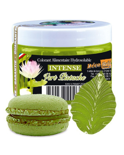 Colorant intense vert pistache (50gr) Déco Relief