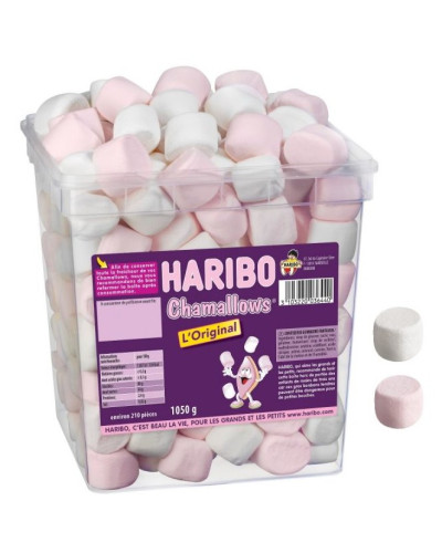 Chamallows Haribo tubo 210p