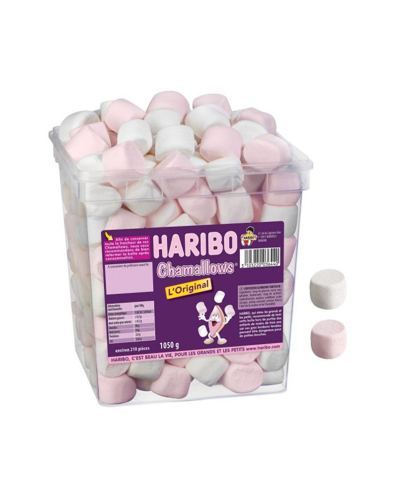 Chamallows Haribo tubo 210p